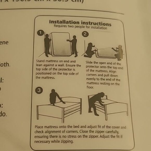 Mainstays Nex Gen Mattress Protector - Picture 7 of 8